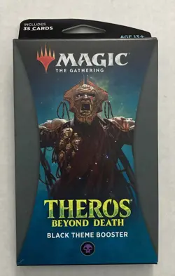 NEW 3 THEROS Beyond Death Theme Booster Pack BLK GRN BLU MTG Magic the Gathering - Image 3