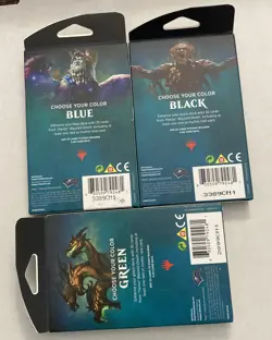 NEW 3 THEROS Beyond Death Theme Booster Pack BLK GRN BLU MTG Magic the Gathering - Image 5