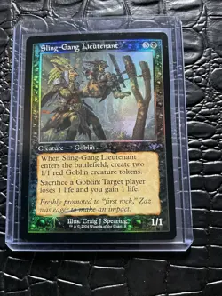 Sling-Gang Lieutenant (Retro Frame) Modern Horizons Foil - Image 1