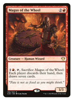MTG - 1 x Magus of the Wheel - Rare Human Wizard - Commander 2020 (C20) - M/NM - Image 1