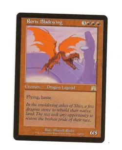 MTG 4X ** RORIX BLADEWING ** X4 Magic Onslaught - Image 1
