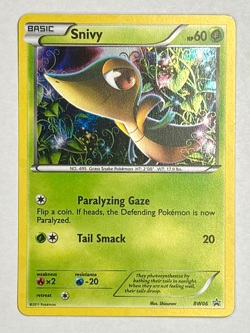 Pokemon TCG - Snivy, BW06, Black & White, Black Star Promo, Holo, LP - Image 2