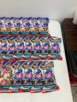 LOT OF 100 SCARLET & VIOLET POKEMON TCG Booster Packs SEALED - Image 2