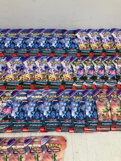 LOT OF 100 SCARLET & VIOLET POKEMON TCG Booster Packs SEALED - Image 4