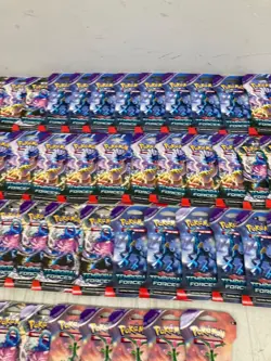LOT OF 100 SCARLET & VIOLET POKEMON TCG Booster Packs SEALED - Image 5