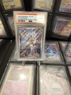 2025 Pokemon TCG Journey Together N's Reshiram SIR Enhanced BSTR BOX TPR PSA 10 - Image 1
