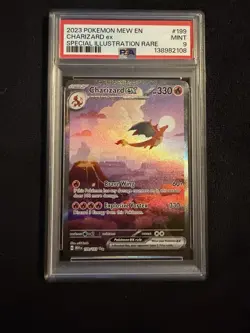 Pokemon TCG S&V 151 Charizard ex Special Illustration Rare 199/165 SIR PSA 9 - Image 3