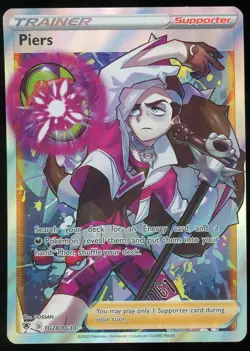 Pokemon TCG Piers Full Art Ultra Rare TG28/TG30 Astral Radiance NM - Image 1