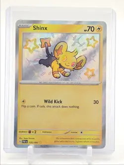 SHINX 2024 POKEMON PALDEAN FATES SHINY RARE HOLO 135/091 Q3687 - Image 1