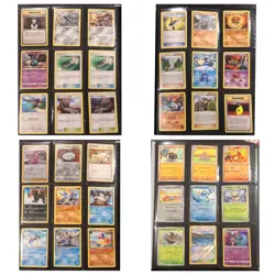 HUGE 314 POKEMON LOT! WITH BINDER! DIFFERENT YEARS & WITH HOLOS! - Image 2