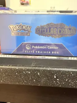 NEW Pokemon TCG: Stellar Crown Pokemon Center Exclusive Elite Trainer Box ETB - Image 5