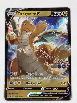 Dragonite V SWSH235 SWSH: Sword & Shield Promo Holo Pokemon TCG LP - Image 1
