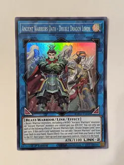 Yu-Gi-Oh! TCG Ancient Warriors Oath - Double Dragon Lords Rise of the Duelist... - Image 1