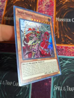 Yu-Gi-Oh! TCG Ancient Warriors - Rebellious Lu Feng BLVO-EN025 Super 1st Ed NM - Image 2