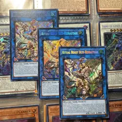 3x Ritual Beast Ulti- Reirautari 1st Edition Secret Rare BLTR-EN019 Yu-Gi-Oh! - Image 1