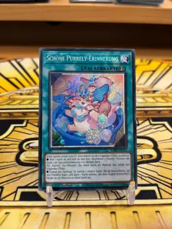Yugioh Schone Purrely-Erinnerung RA02-DE072 Secret Rare - Image 1