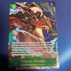 Dracule Mihawk SEC Alt Art OP14-119 One Piece TCG English - Image 1