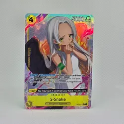 S-Snake (Alt Art) OP13-114 Carrying On His Will - One Piece - Image 1