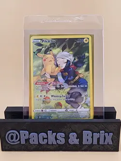 Pikachu TG05/TG30 Swsh11: Lost Origin Trainer Gallery Holo Lightly Played (LP) - Image 1