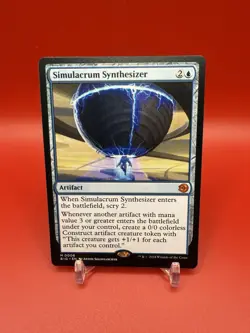 MTG Simulacrum Synthesizer 0006 Outlaws of Thunder Junction: The Big Score NM - Image 1