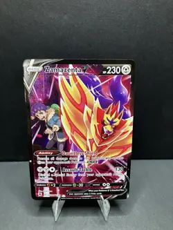 Pokemon TCG Zamazenta V TG22/TG30 Swsh10: Astral Radiance Trainer Gallery Holo - Image 1