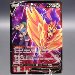 Zamazenta V TG22/TG30 Ultra Rare SWSH10: Astral Radiance Trainer Gallery Pokemon - Image 1