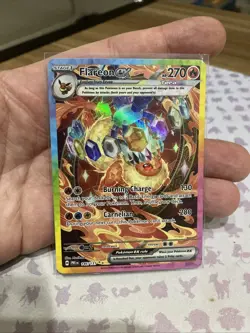 Flareon Ex 146/131 Prismatic Evolutions Special Illustration Rare SIR Pokemon LP - Image 1