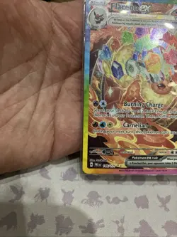 Flareon Ex 146/131 Prismatic Evolutions Special Illustration Rare SIR Pokemon LP - Image 2