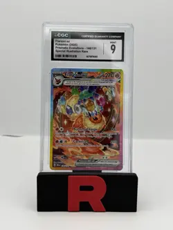 CGC 9 Flareon ex Special Illustration Rare Prismatic Evolutions SIR Pokemon #146 - Image 1