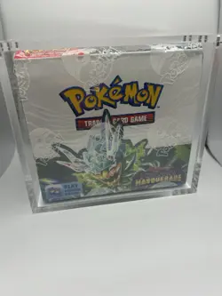 Pokemon TCG: Twilight Masquerade Factory Sealed Booster Box w/ Acrylic Case - Image 1