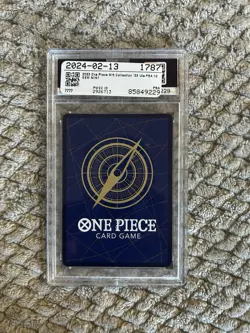 Namco One Piece Promotion Cards Uta OP01-005 2023 PSA 10 Foil Promo Rare - Image 2