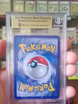 Pokemon Card 2009 BGS 9.5 DRAGONITE FB Cross-Hatch League Promo 56/147 PLATINUM - Image 2