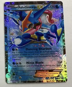 Pokemon TCG Ash-Greninja EX Promos XY133 Holo Promo Card 2016 - Image 1