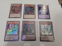 Yu-Gi-Oh! Mini Holo Card Lot #3 - 6x Foil Cards - NM/LP See Photos - Image 1