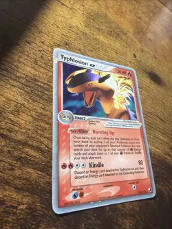 Pokemon TCG Typhlosion EX Holo Rare Card 110/115 2005 Unseen Forces - Image 3