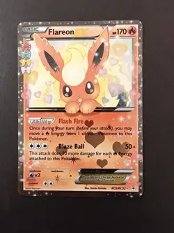 Flareon EX RC6/RC32 Generations 20th Anniversary, 2016. Near Mint Pokemon Card - Image 1