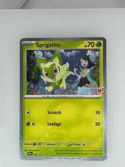 Pokemon Miscellaneous Cards & Products Sprigatito (Horizons Stamped) 191 NM - Image 1