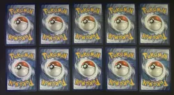 Pokemon TGC Illustrator Shinji Kanda Art Lot: 10 Card Collection Set - Image 2