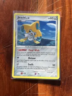 Jirachi Lv. 39 7/111 Holo Rare Rising Rivals Pokemon TCG 2009 Card - Image 1