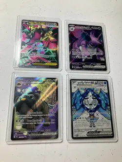 Lot of 4 Pokemon Full Art Cards. / Rare Card Lot Of 4 / Pokemon TCG - Image 1