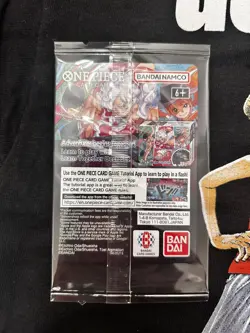 One Piece x NCAA Monkey.D.Luffy US Voyage Promo Holo Card UNOPENED - Image 2