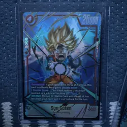 Son Goten FB08-121 SCR Alternate Art Saiyan's Pride Dragon Ball English Card - Image 1