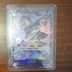 One Piece CCG Tashigi OP02-081 OP02 Foil Japanese Card Treasure cup promo - Image 1