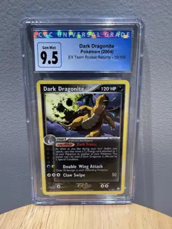 Dark Dragonite EX Team Rocket Returns 15/109 CGC 9.5 Pokemon TCG - Image 1