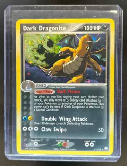 2004 Pokemon EX Team Rocket Returns Dark Dragonite #15/109 - Image 1