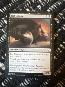 Magic The Gathering - Rat Colony Dominaria Regular - Image 1