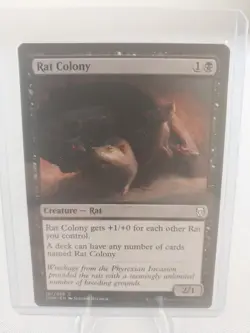 MTG Magic the Gathering Rat Colony Dominaria #101 NM - Image 1