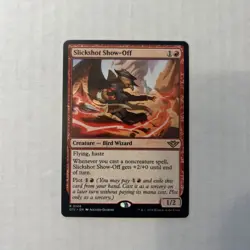 Slickshot Show-Off R Outlaws of Thunder Junction OTJ Normal 146 MTG NM - Image 1