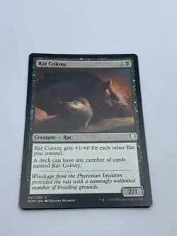 Rat Colony - Dominaria - MTG - COM - Magic The Gathering - Image 2