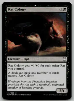 Rat Colony C Dominaria 101 NM - Image 1